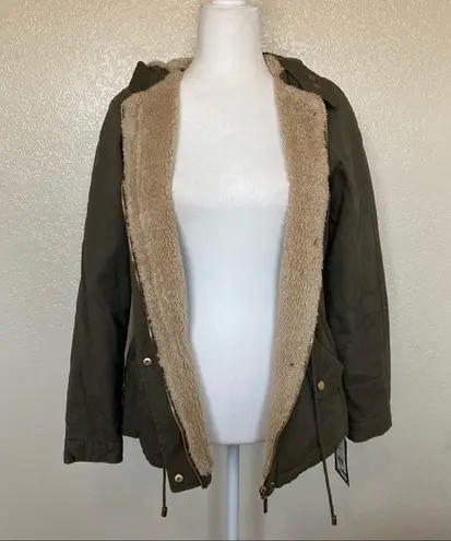 Collection B Juniors' Hooded Anorak Jacket XS