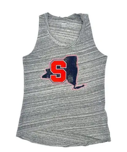 NCAA Syracuse University Orange Women's Tank Top in Steel Grey, Medium Gray
