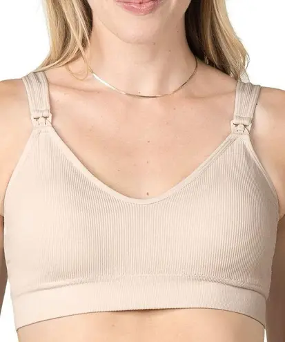 KINDRED BRAVELY Mia Maternity & Nursing Lounge Bra White Size XL