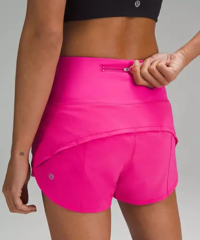 Lululemon Speed Up High-Rise Short 2.5” - Sonic Pink, Size 14