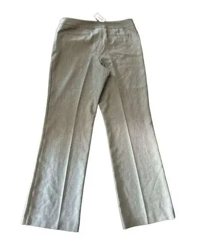 Lane Bryant  Women's Gray Wide-Leg Dress Pants Size 14 Long Front & Back Pockets