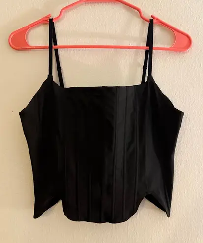 Reoria Corset Top Black Size XL