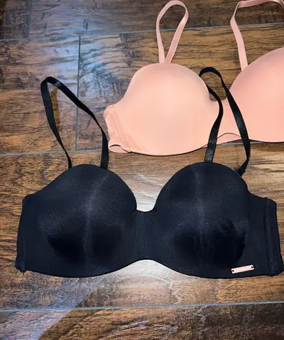 Danskin Nude and Black  Bras