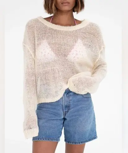 RUMORED Signature Pullover in Ivory Coast S/ M Size undefined