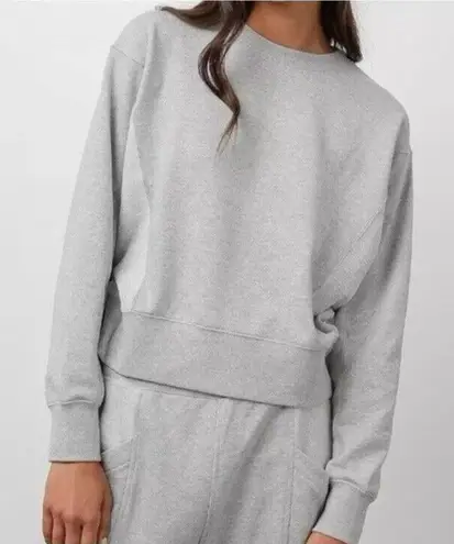 Rails Dani Heather Grey Sweatshirt Crewneck two tone Women's Small - Image 1