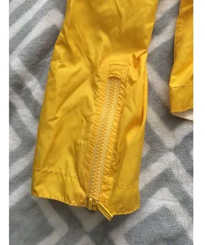 Tommy Hilfiger Vtg Y2K Tommy Girl Hilfiger Yellow Jacket Windbreaker Star Bell Sleeves L