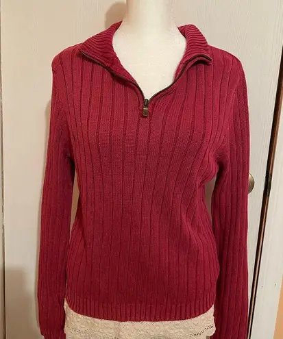 Vintage Women's Ribbed Half