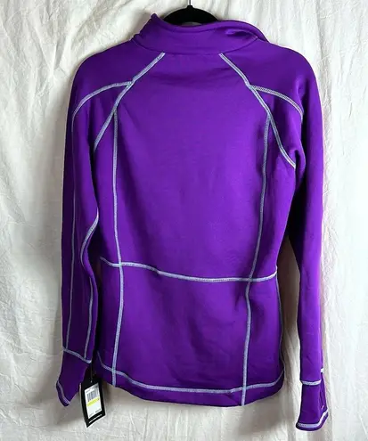 Avalanche Outdoor Women's Quarter Zip Pullover Purple Size Medium