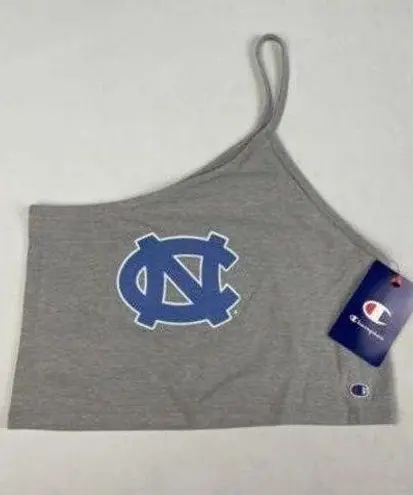 Champion UNC Logo‎ Cam Tank Top Gray North Carolina Tar Heels Medium  One Strap