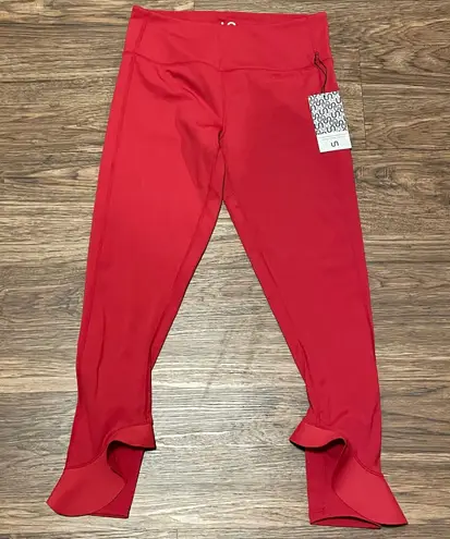 Urban Savage NWT Ruffle Leggings Black Cherry Size Medium