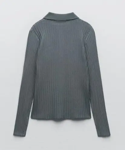 ZARA NWT  KNIT POLO SWEATER