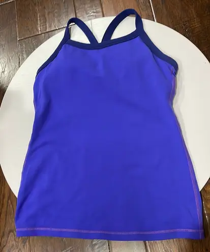 Lululemon Blue Athletic Tank