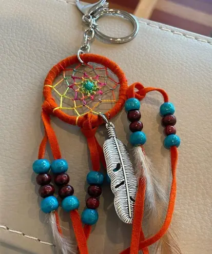 DREAM CATCHER KEYCHAIN Orange