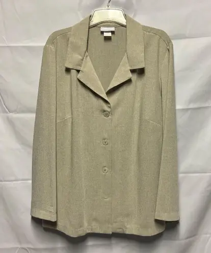 Jaclyn Smith Classic Vintage Women's Blazer/Shacket Size 24 Button Front