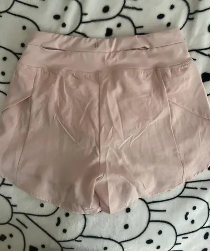 Simply Southern Running Shorts In Baby Pink