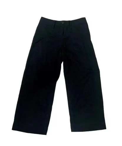 A New Day NWOT Solid Black Wide Leg Crowd Pants Trousers Cotton Twill  Target New