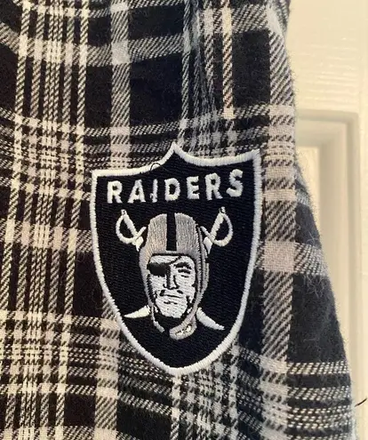 NFL Las Vegas Raiders  Apparel Plaid Lounge Pants L