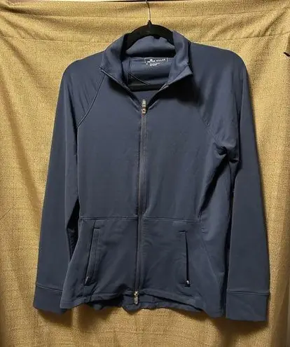 Peter Millar  Woman’s Long Sleeve Full Zip Navy Size Small UP 50 Sun Protection