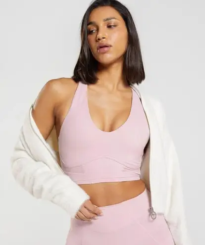 Gymshark WHITNEY EYELASH KNIT JACKET WHITE / Size XS
