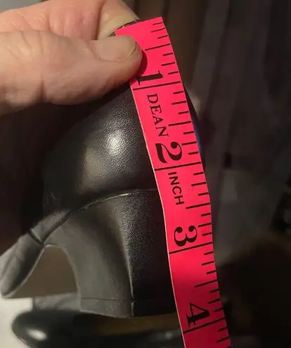 Naturalizer Women vintage LEATHER UPPER Dress Shoes Black Size 7