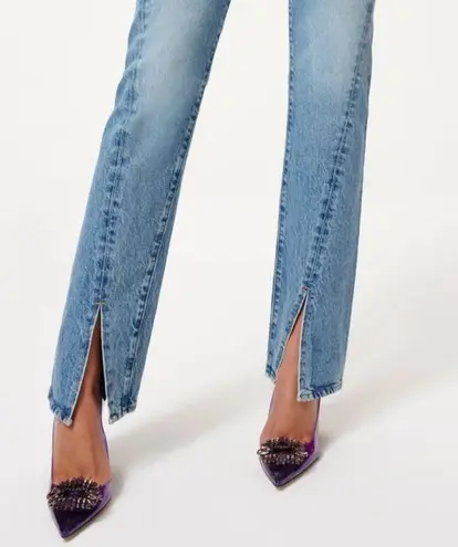 Good American 829- - GOOD BOY TWIST SLIT Denim