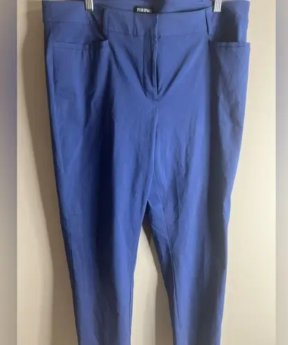 Roz & Ali navy blue dress pants size 16