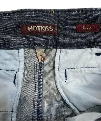 Hot Kiss Jean Shorts Women's Size 3 Blue