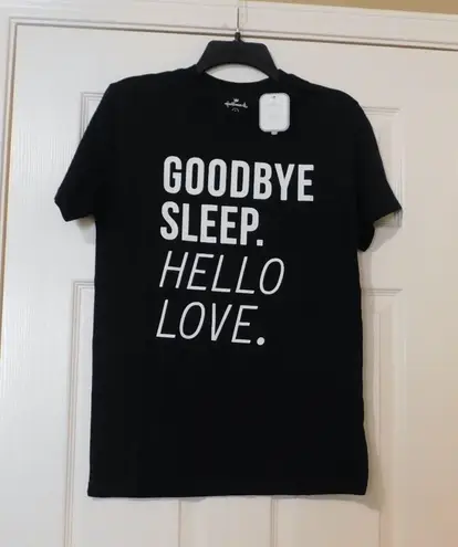 Hallmark "Goodbye Sleep. Hello Love." Women's T-Shirt Size: S