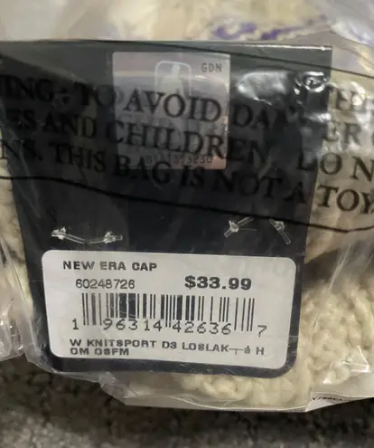 Nba New Era Pom Beanie NWT