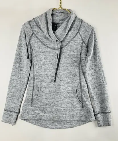 Kuhl Womens Ash Gray Lea Drawstring Cowl Neck Pullover Sweatshirt Size XSmall - Image 1