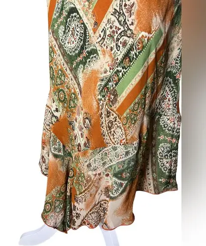 Vintage Paisley Skirt Whimsy Boho 90’s Size M