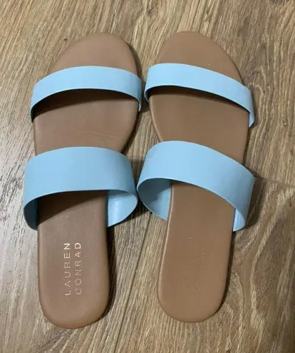 LC Lauren Conrad Blue Sandals