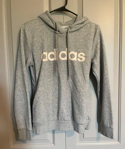 Adidas Light Grey Hoodie