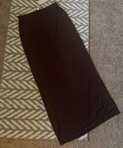 Urban Outfitters Chocolate Brown Maxi Skirt 