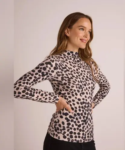 Bella Dahl LONG SLEEVE MOCK NECK TOP NWOT Size S