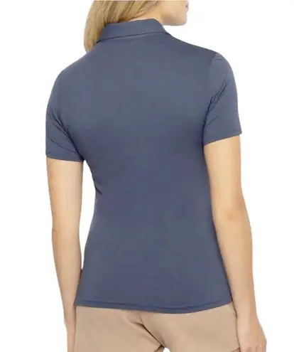 Travis Mathew Featherweight Polo Five Iron Golf Logo Blue Size M