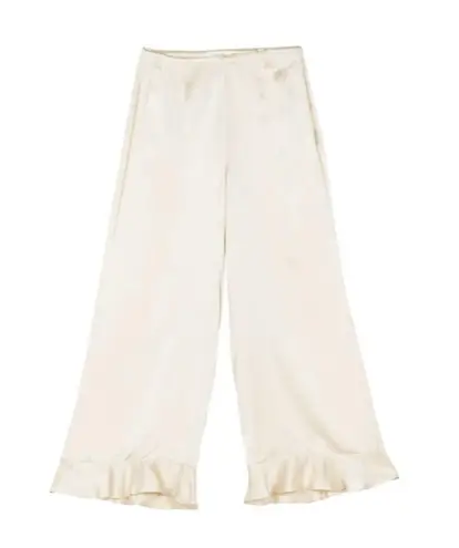 DÔEN 100% silk serenity pant in mother of pearl NEW Size XL
