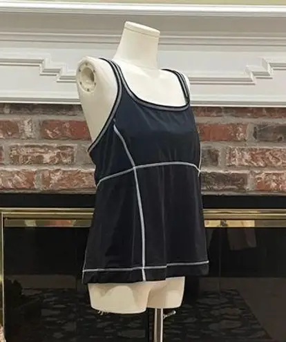 Lands'End Land’s End plus size workout top w/ crisscrossed straps/ 14 /Excellent condition