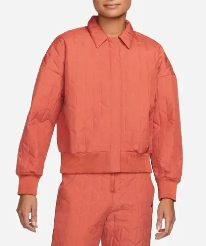 Nike Sportswear Essentials Women's Quilted Woven Jacket Burnt Sunrise