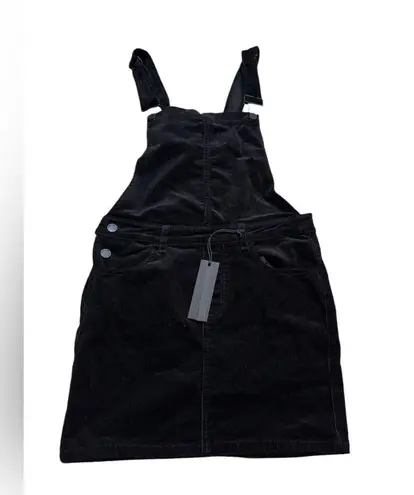 Black Label 🖤✨ C’EST TOI Black Denim Overall Dress Size M NWT ✨🖤