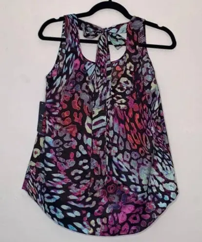 Rachel Roy 5/$25 Animal Print Tie Back Tank Top