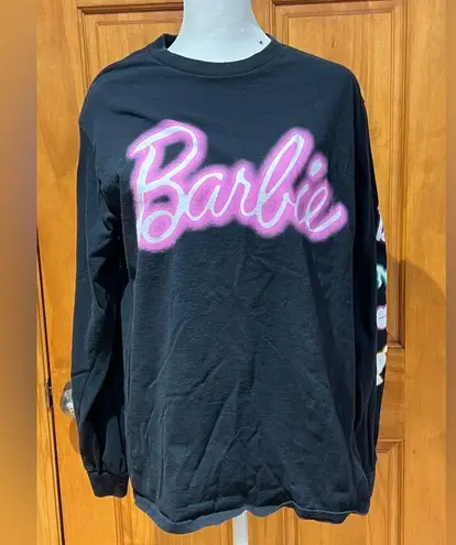 Let's Go Party Barbie Long Sleeve Top