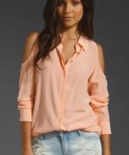 Equipment Nixie Cold Shoulder Blouse