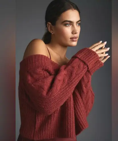 Anthropologie Mare Mare Layered Sweater Slip Dress | Size Large