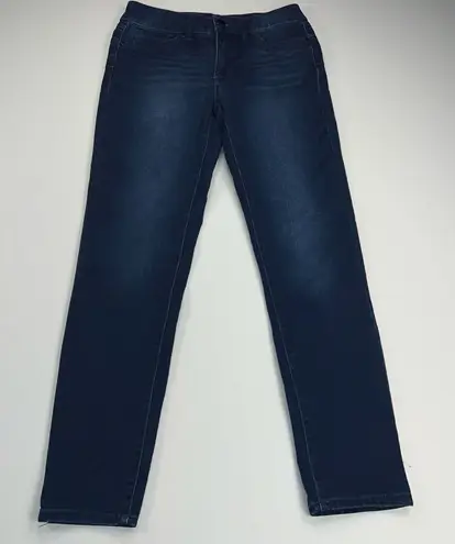 Seven7  High Rise Skinny Booty Shaper Dark Wash Jeans Mid Rise Stretch Size 6