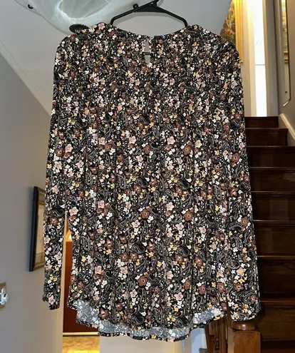 J.Jill NWT  Peasant Floral Top Sz M