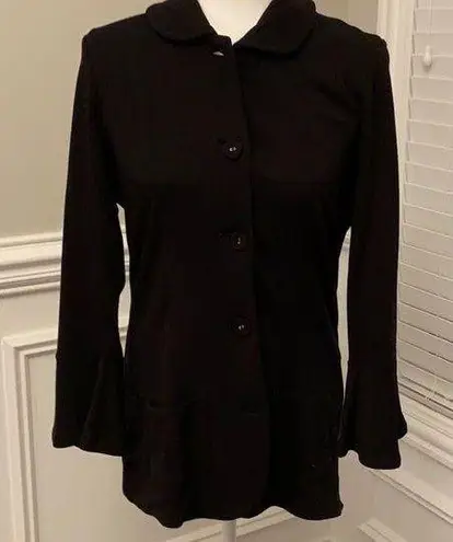 Stitch Fix Lemon Tart Black Knit Jacket Sz L