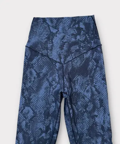 Aerie  Offline Real Me Snakeskin Crossover 7/8 Leggings