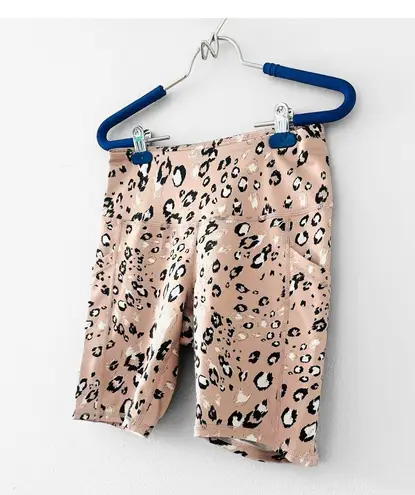 Z By Zella ★ Women's High Waist Biker Shorts Pull On - Animal Print ★