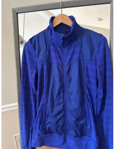 Mondetta Women's Blue Jacket With Thumbholes Size S